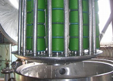 Cheese dyeing